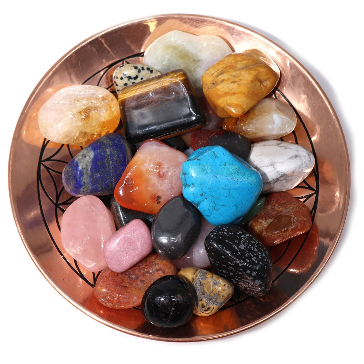 Lucky Dip Mixed Tumble Stones – o.5kg (approx. 25 stones)