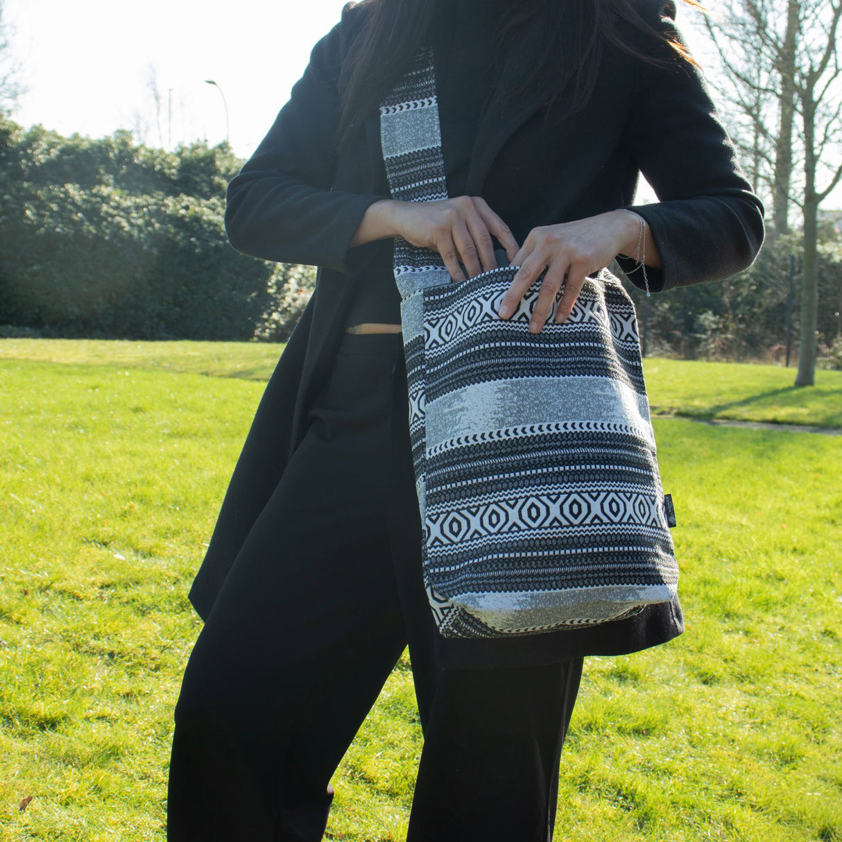 Jacquardové prírodné tašky – Urban Caravan – Nomad Carryall