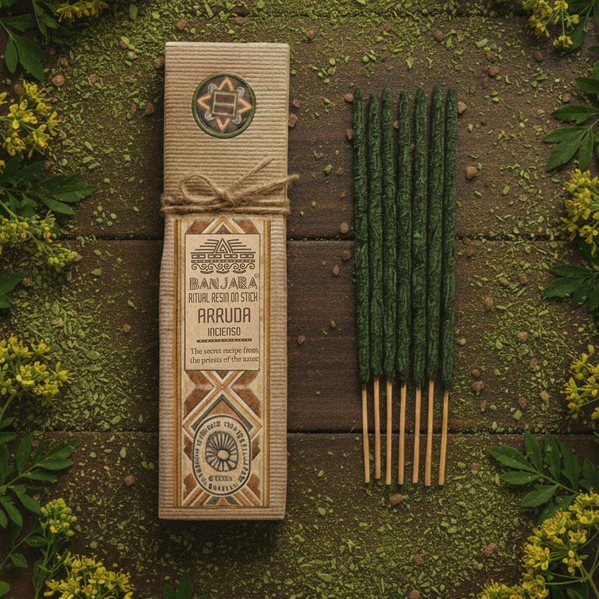 Arruda Rue Incense Sticks for Protection and Cleansing