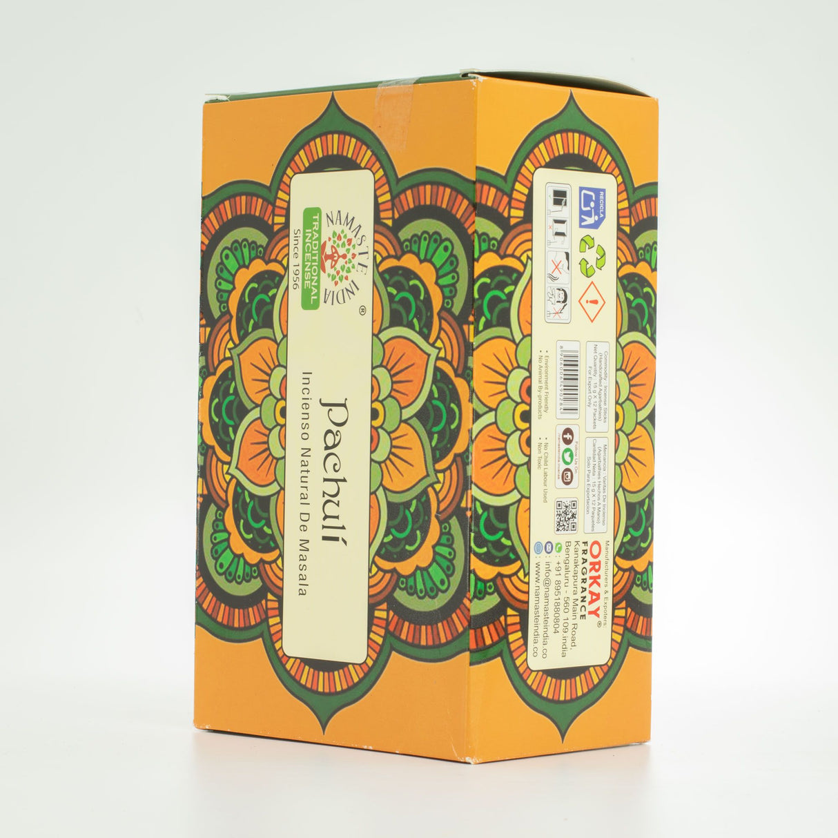 Namaste Mandala Masala Incense – Patchouli