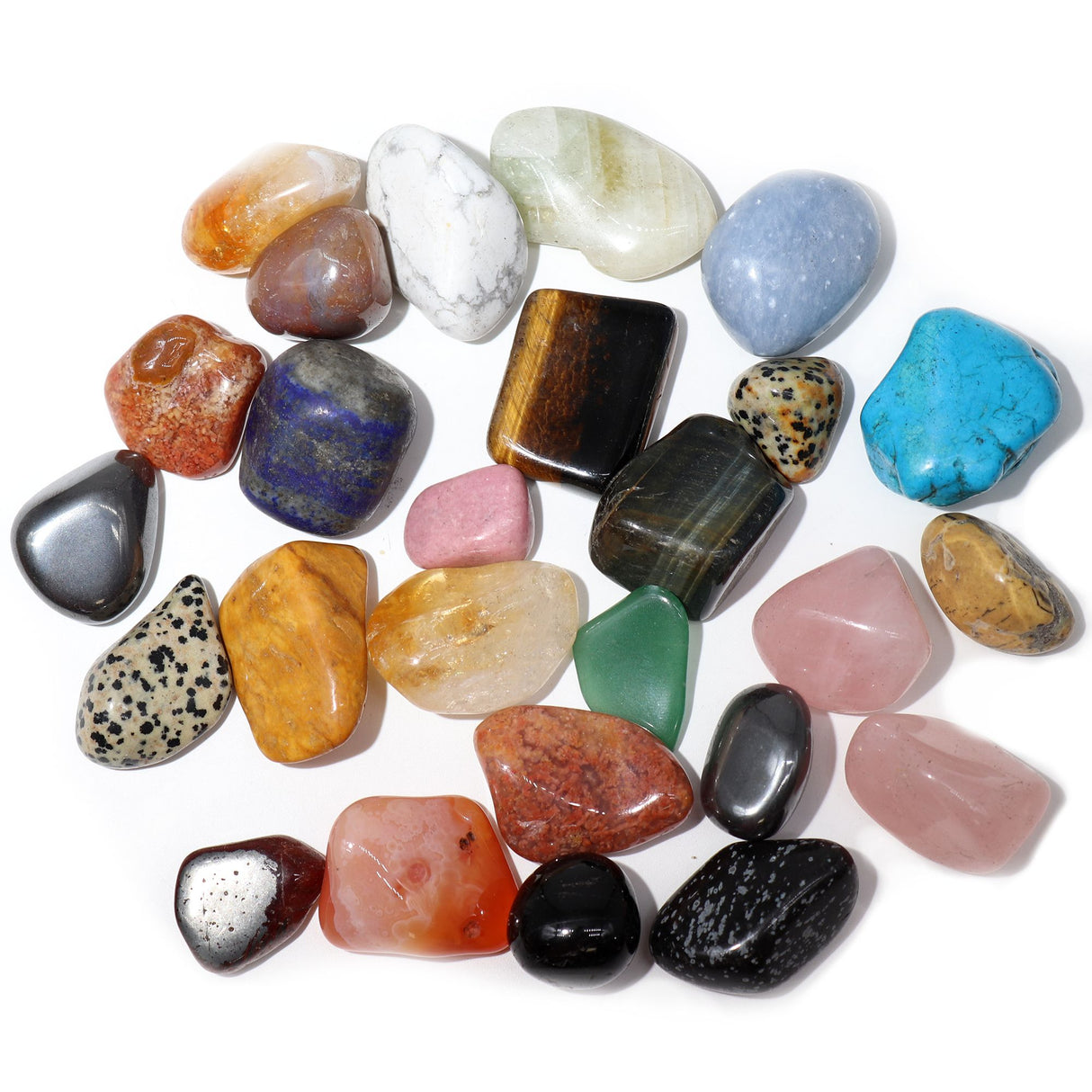 Lucky Dip Mixed Tumble Stones – 0.5kg (approx. 25 stones)