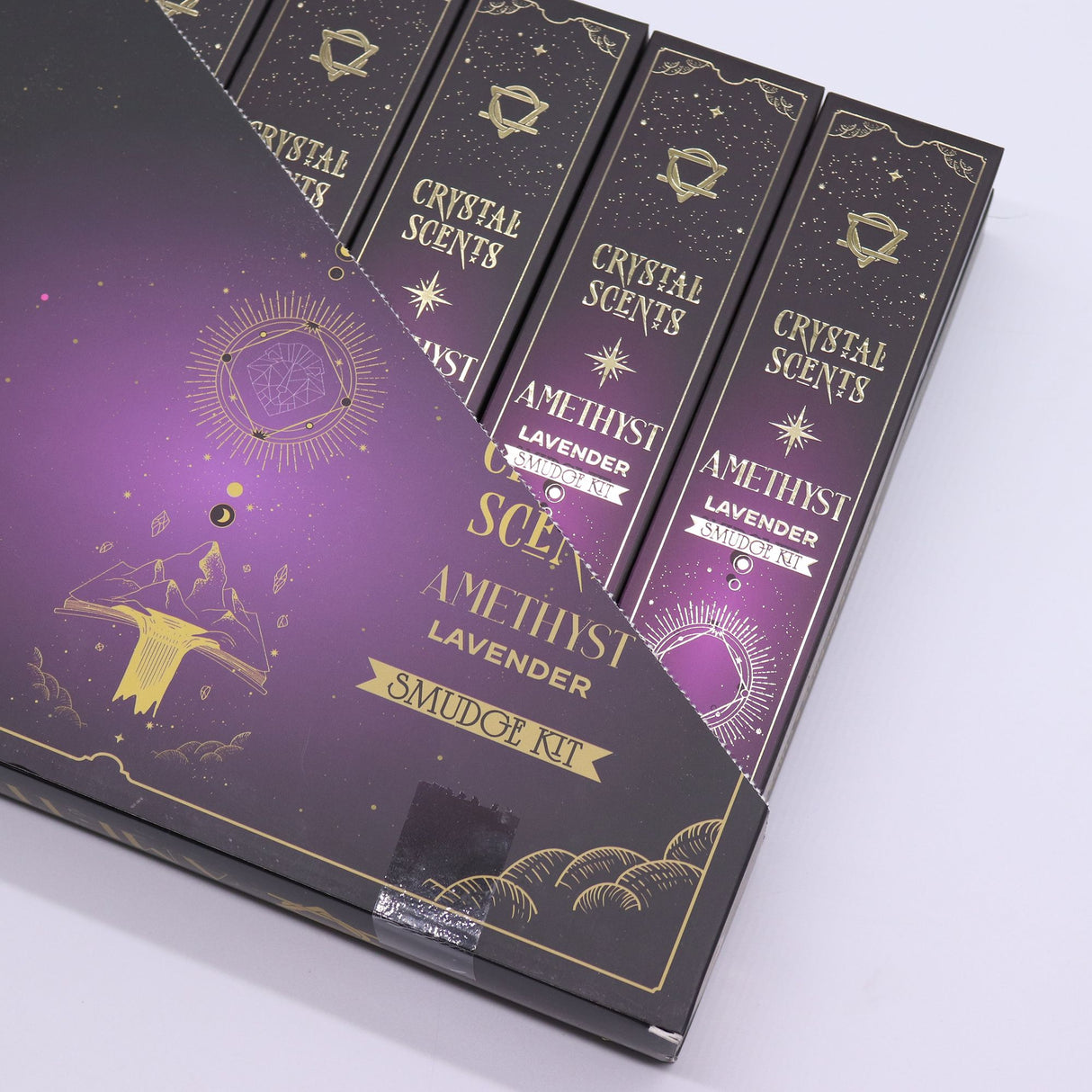 Amethyst Crystal Scents Smudge Incense – Lavender