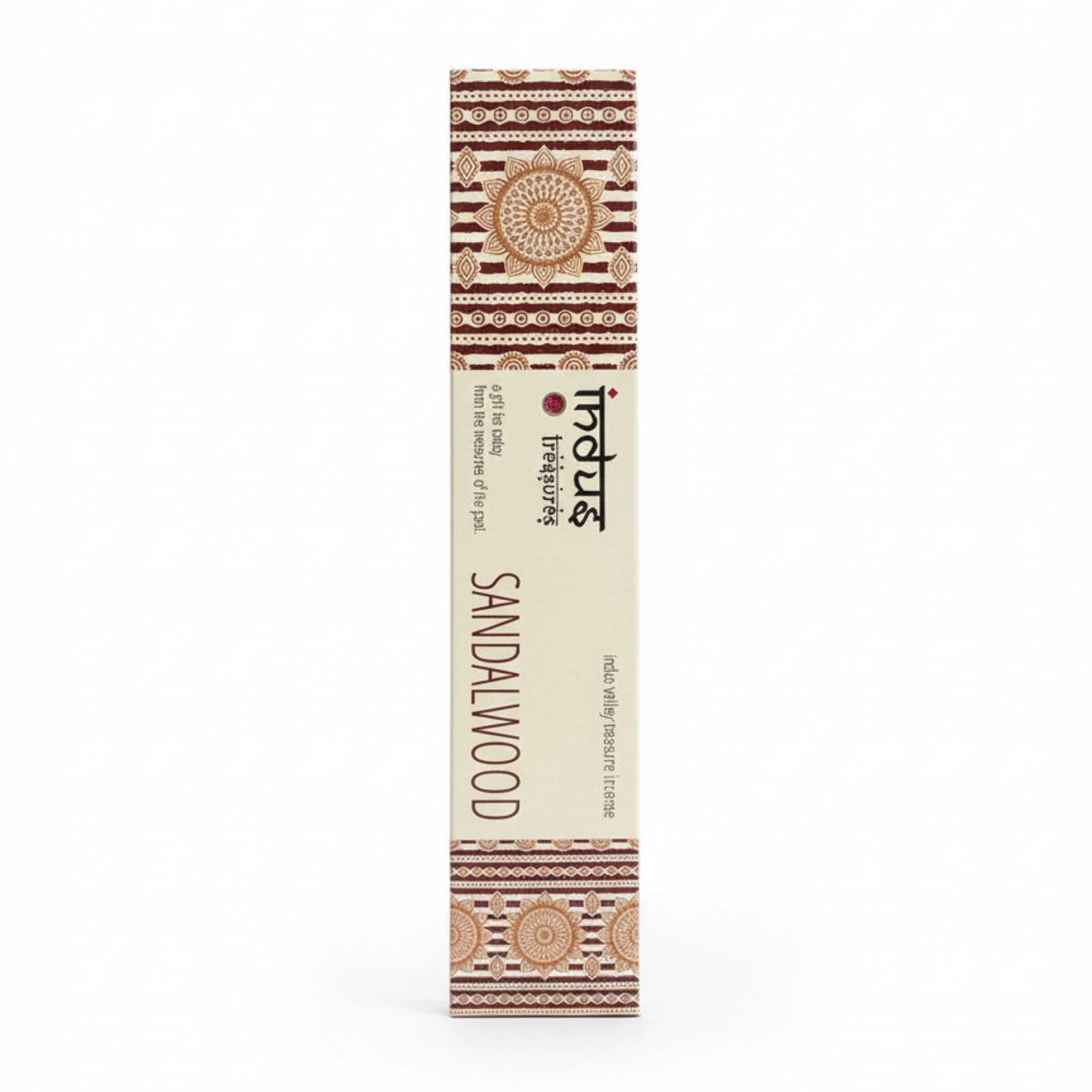 Indus Treasures Sandalwood Incense Sticks Hand-Rolled 15g