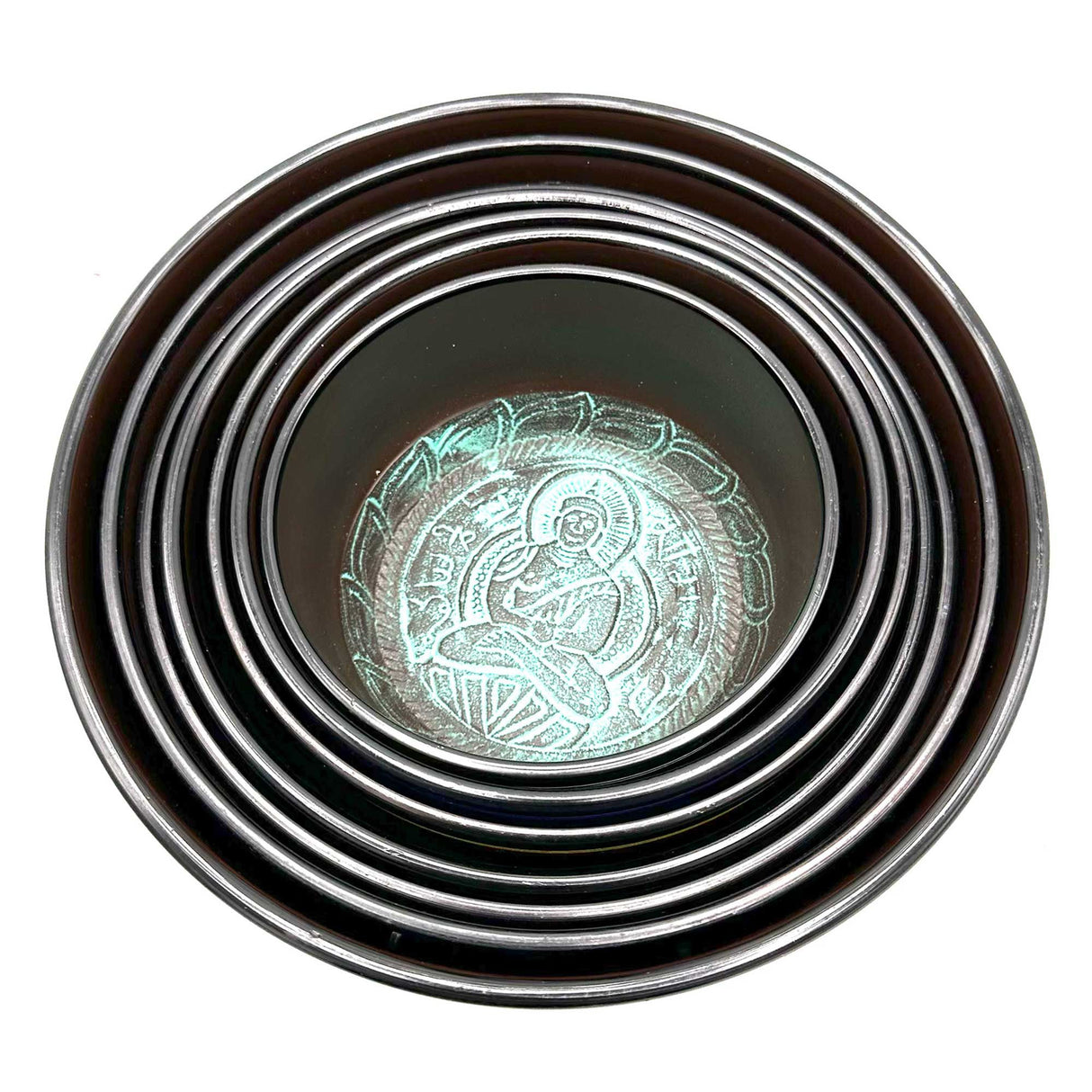 Singing Bowls Set Of 7 Chakra 19.5-35cm