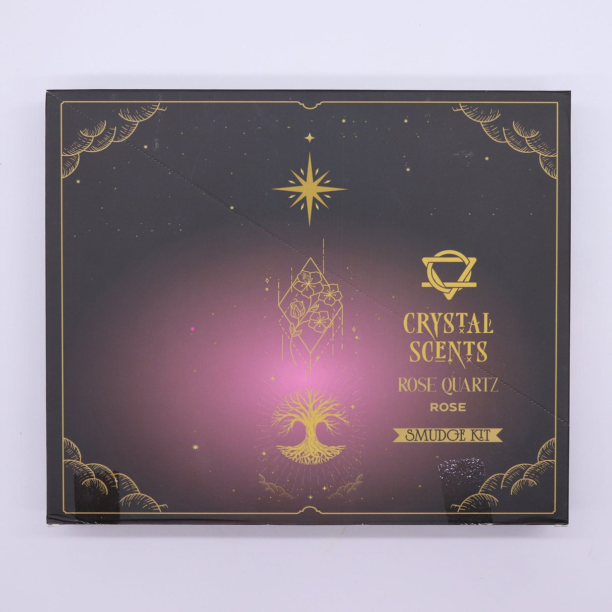 Rose Quartz Crystal Scents Smudge Incense – Rose