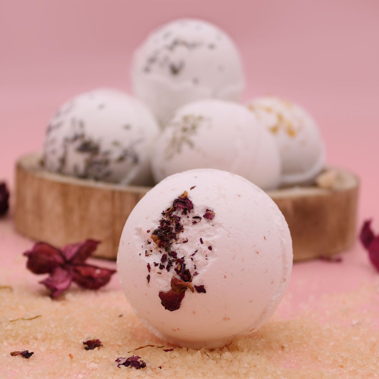 Himalaya Salt Badebombe – Ylang Ylang Kokosolie