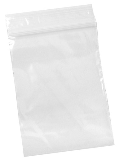 Ziplock-poser 5 × 7.5 inch, pakke med 100
