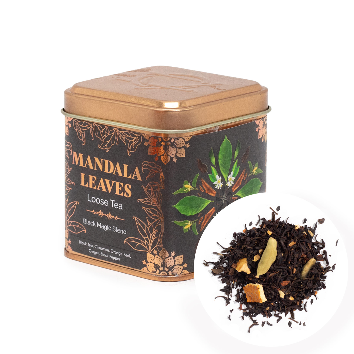 Orange Cinnamon Ginger Spiced Black Tea 50g