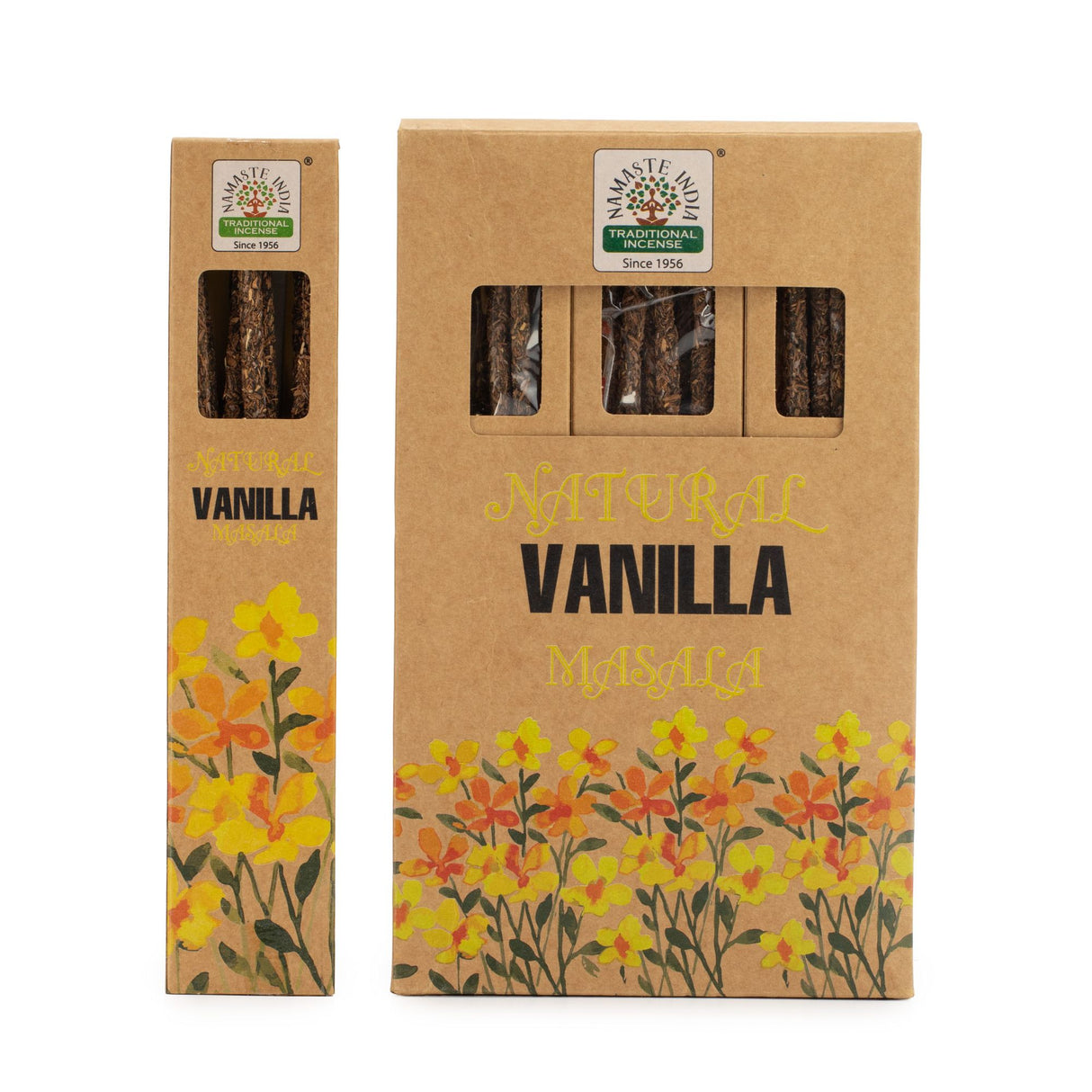 Natural Botanical Masala Incense – Vanilla