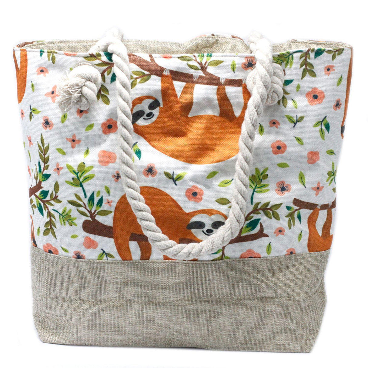 Sloth Gift Bag With Rope Handles