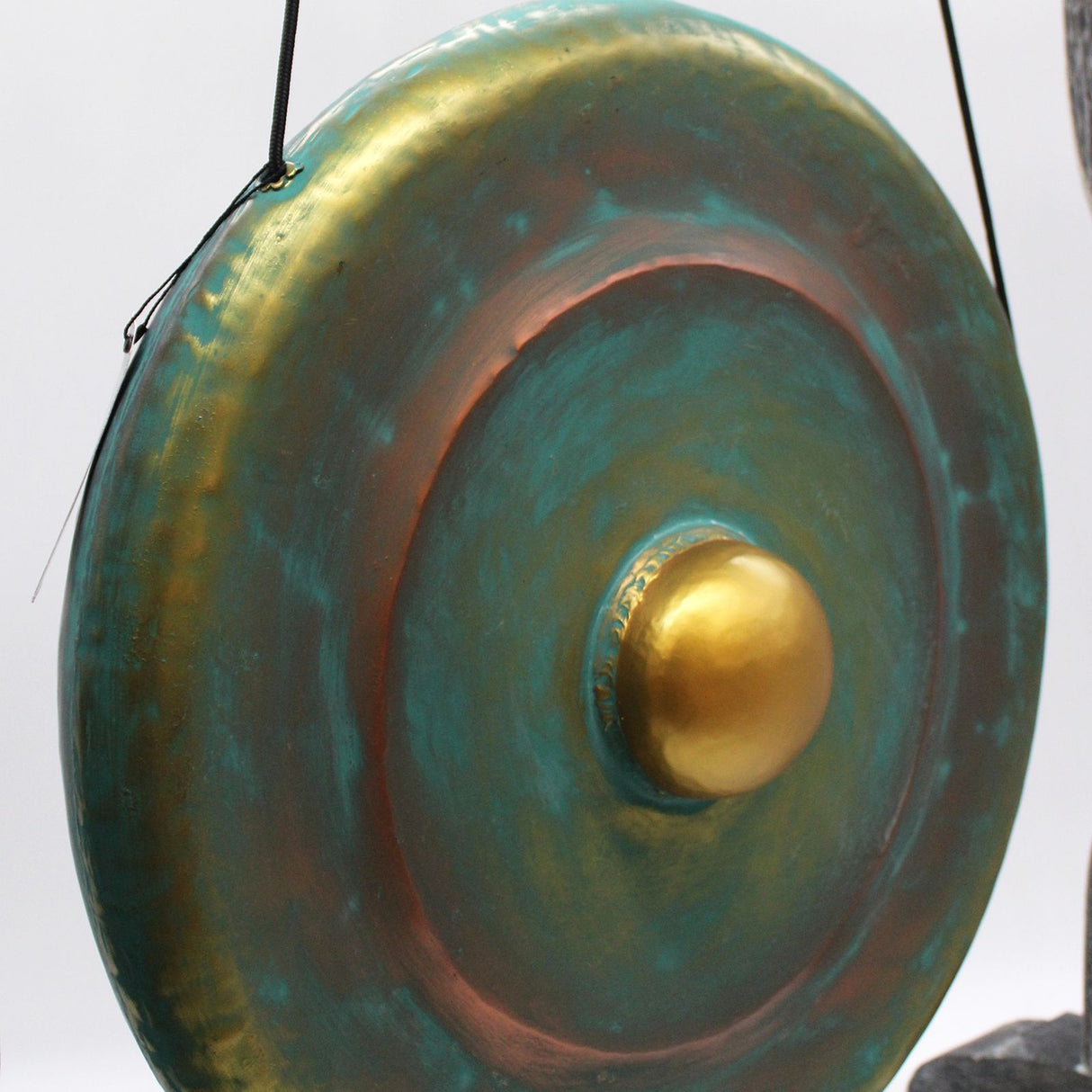 Gong med träställning 50cm Greenwash
