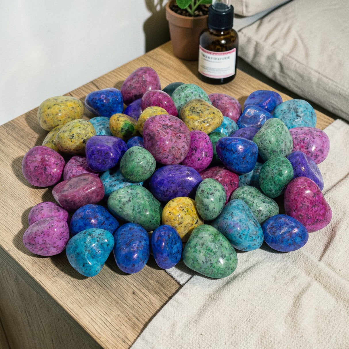 Dalmațian indian tratat vrac - 1kg (aprox. 70 pietre)