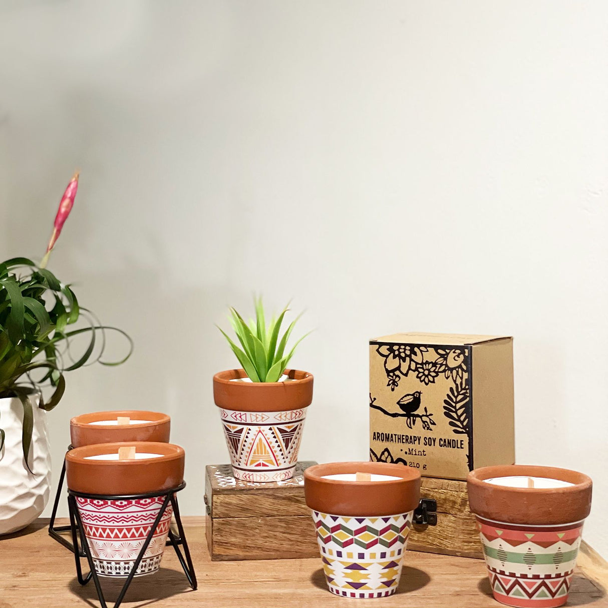 Bougies Jardin d'Herbes Agnes + Cat – Romarin