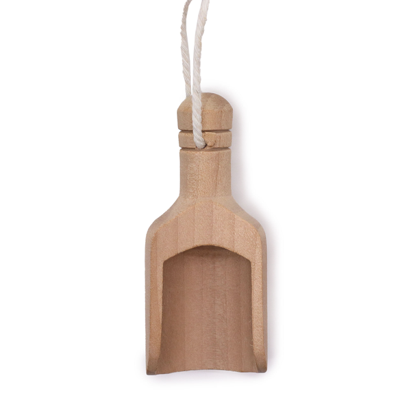 Mini Wooden Scoop, Hemu Wood