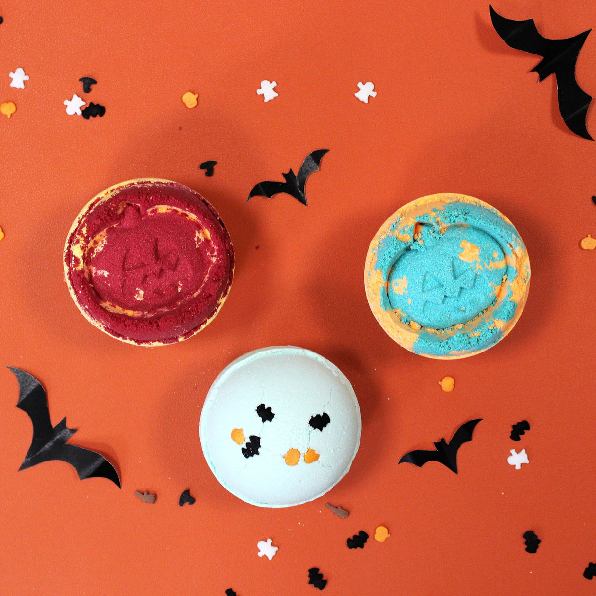 Bath Bomb Halloween Fennel and Orange Vegan
