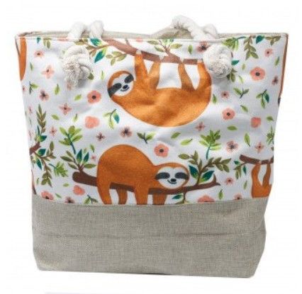 Sloth Gift Bag With Rope Handles