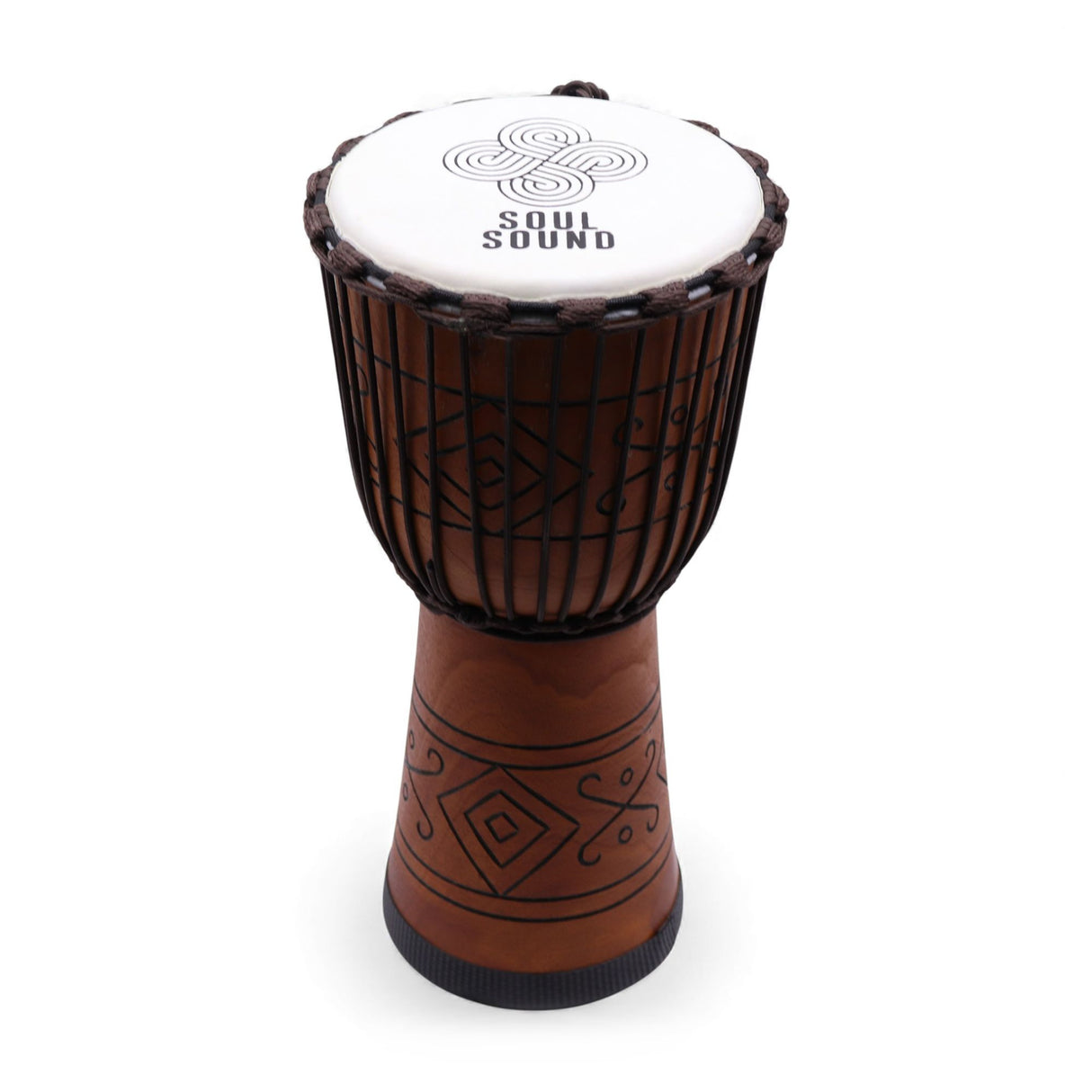 Large Pro Djembe Drum – Soul Sound (low) – 50cm (22cm Diia)