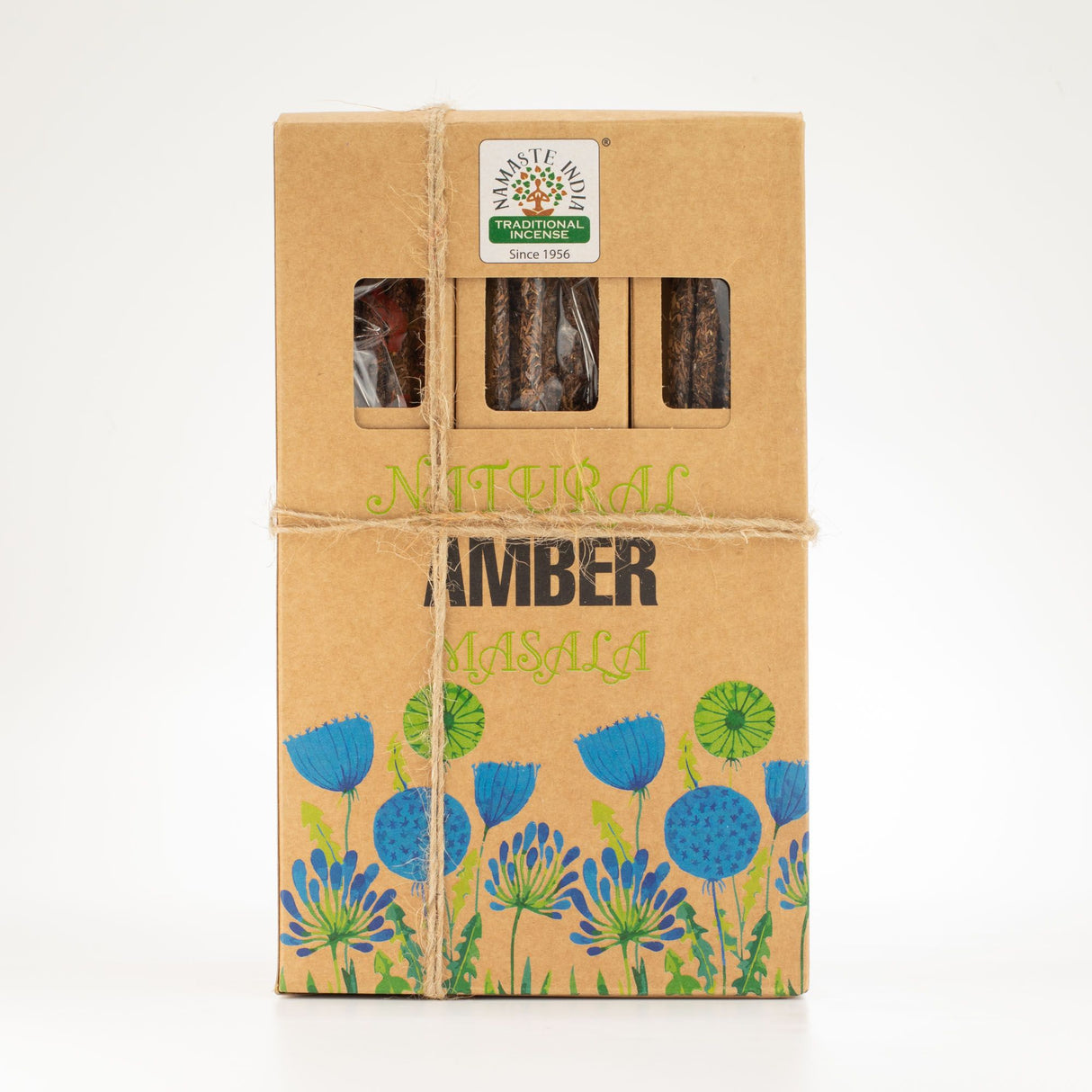 Natural Botanical Masala Incense – Amber