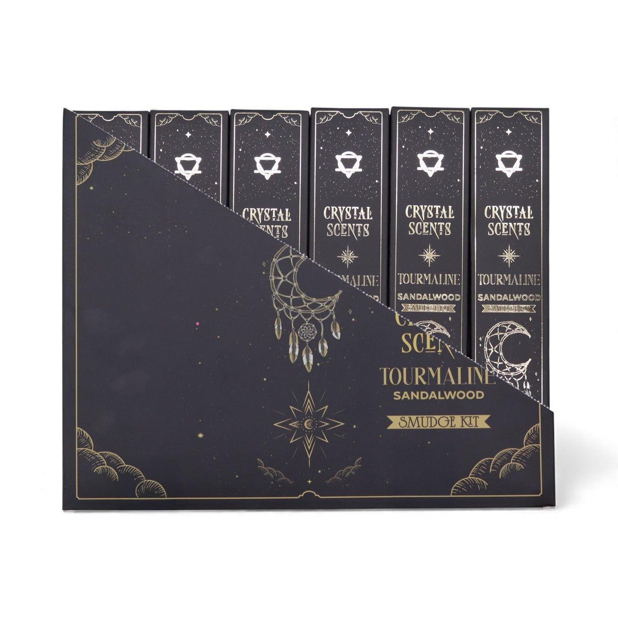 Tourmaline Crystal Scents Smudge Incense – Sandalwood