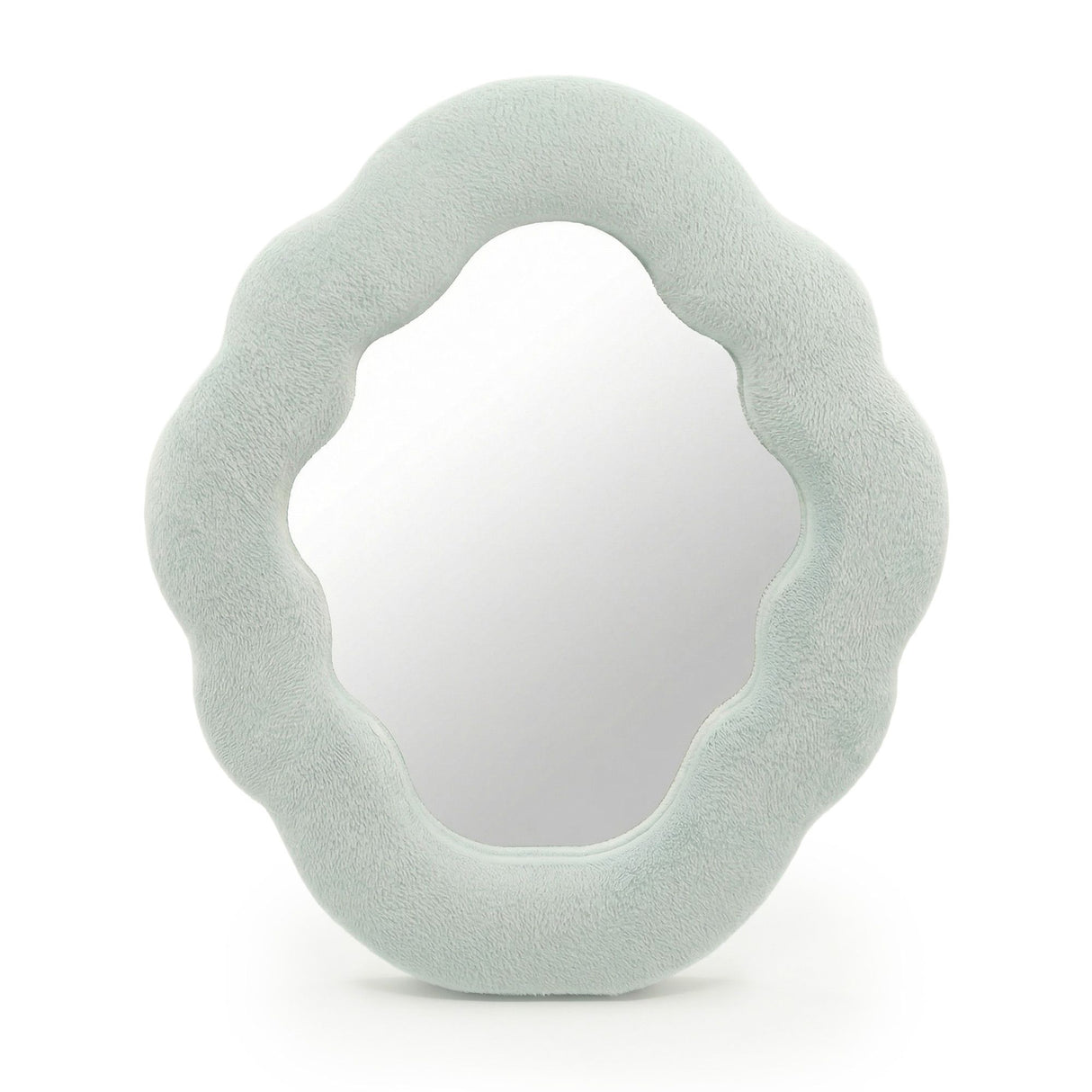 Soft Squiggly Mirror – Cloud – Cloud Blue (28x24x2.3cm)