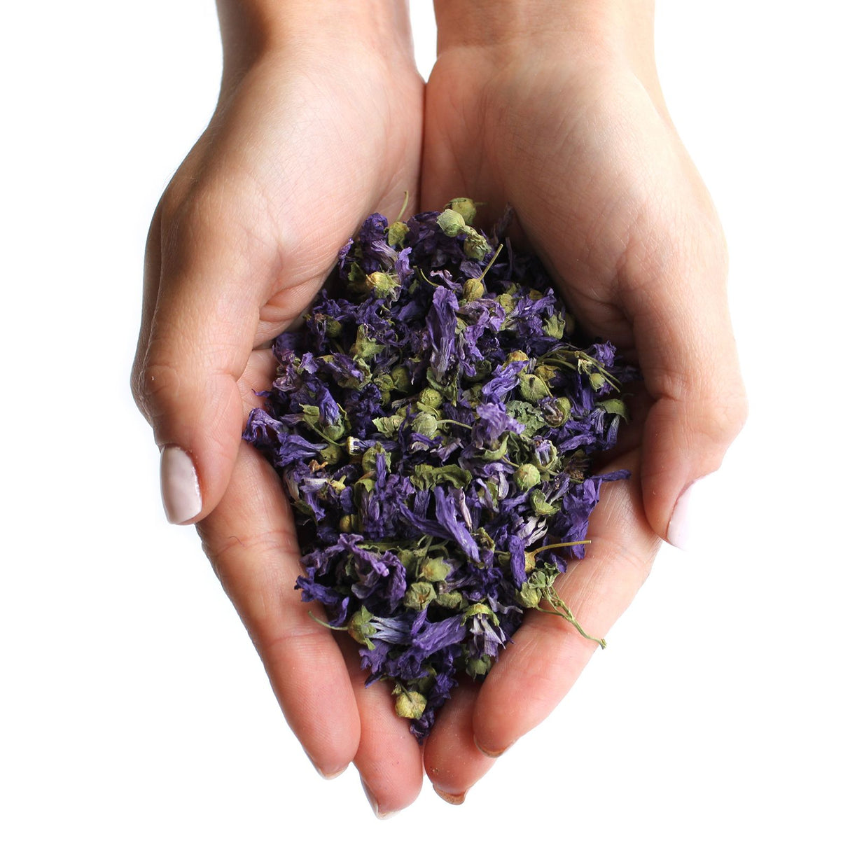 Цели цветя от слез синьо 0.5 kg