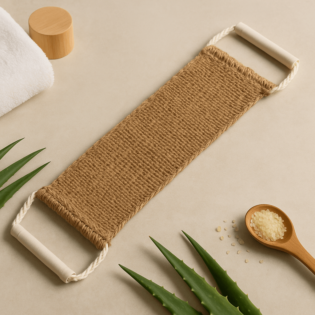 Back Scrubber Jute Mix - SHAMTAM.COM