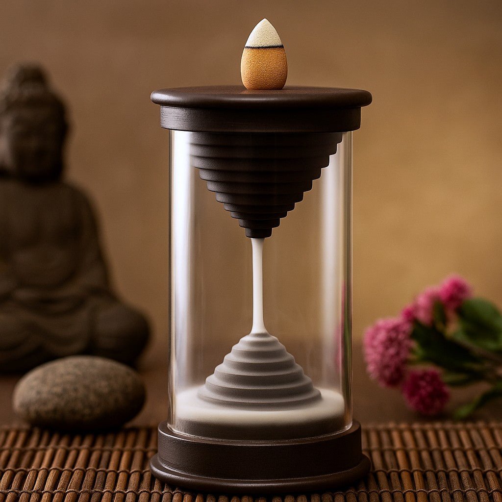 Backflow Incense Burner Pyramid Unity Tube - SHAMTAM.COM