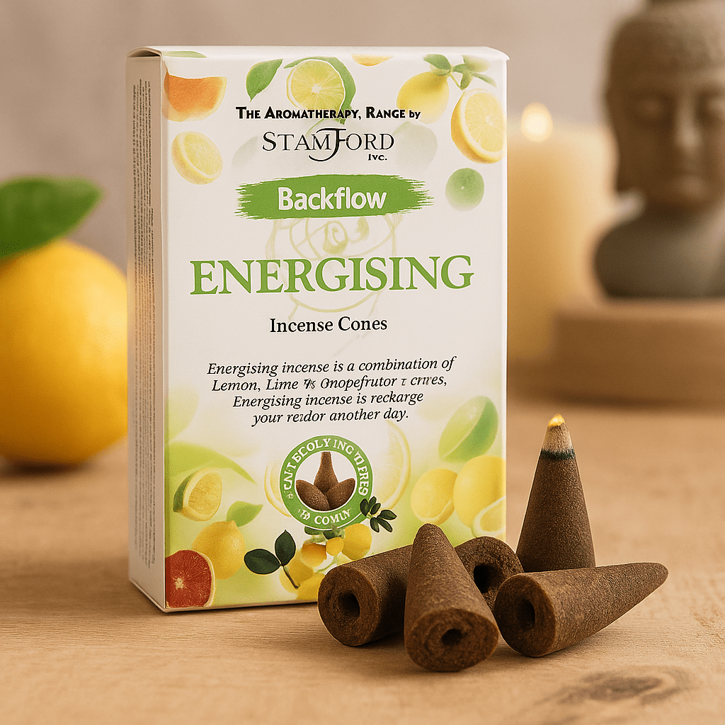 Backflow Incense Cones 12 Pack Aromatherapy Stamford - SHAMTAM.COM
