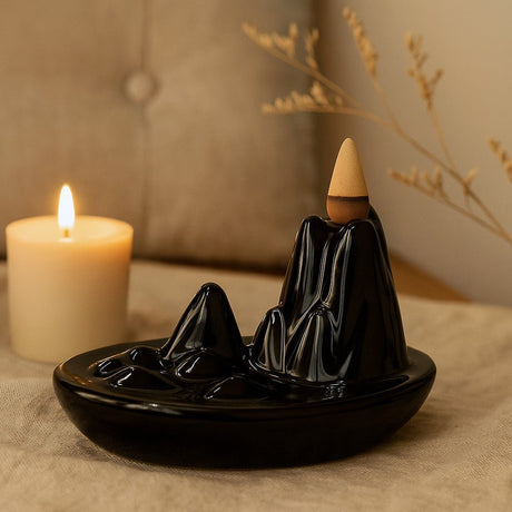 Backflow Waterfall Incense Burner - Mini Mountain - SHAMTAM.COM
