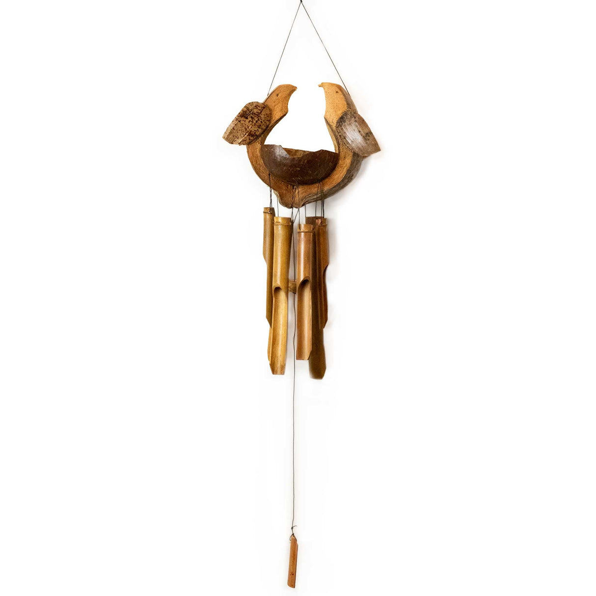 Bamboo Windchime - Natural finish - Husband & Wife - SHAMTAM.COM