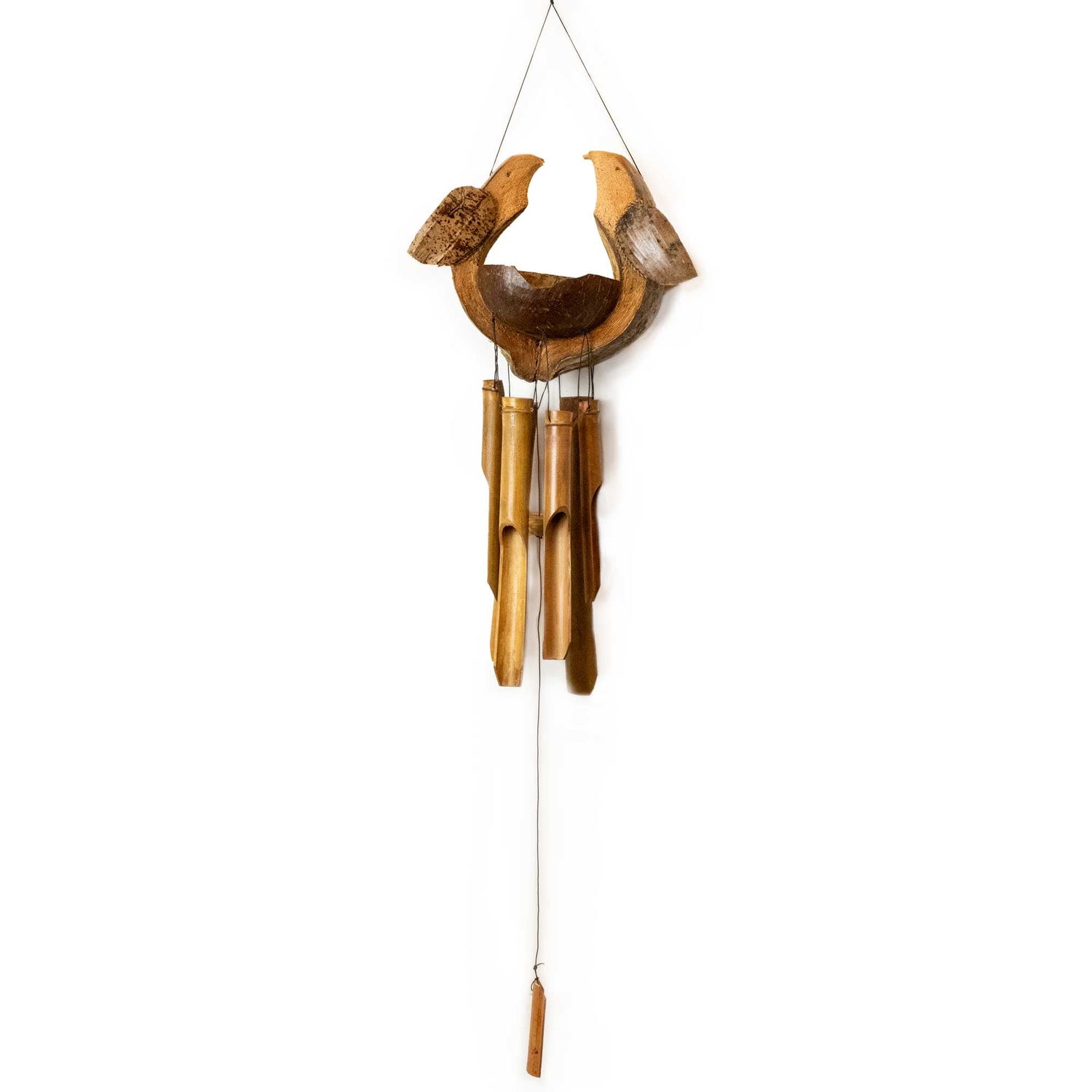 Bamboo Windchime - Natural finish - Husband & Wife - SHAMTAM.COM