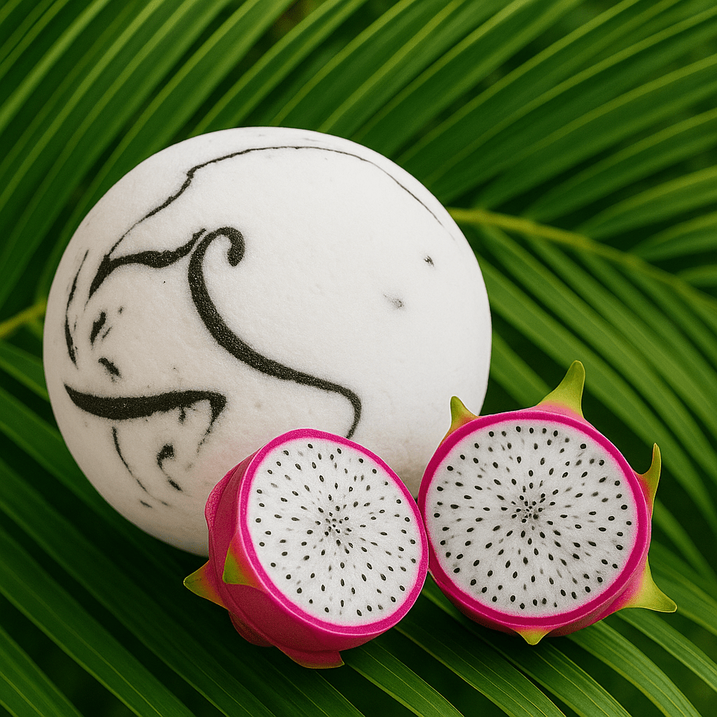 Tropical Paradise Coco Bath Bomb - Dragon Fruit - SHAMTAM.COM
