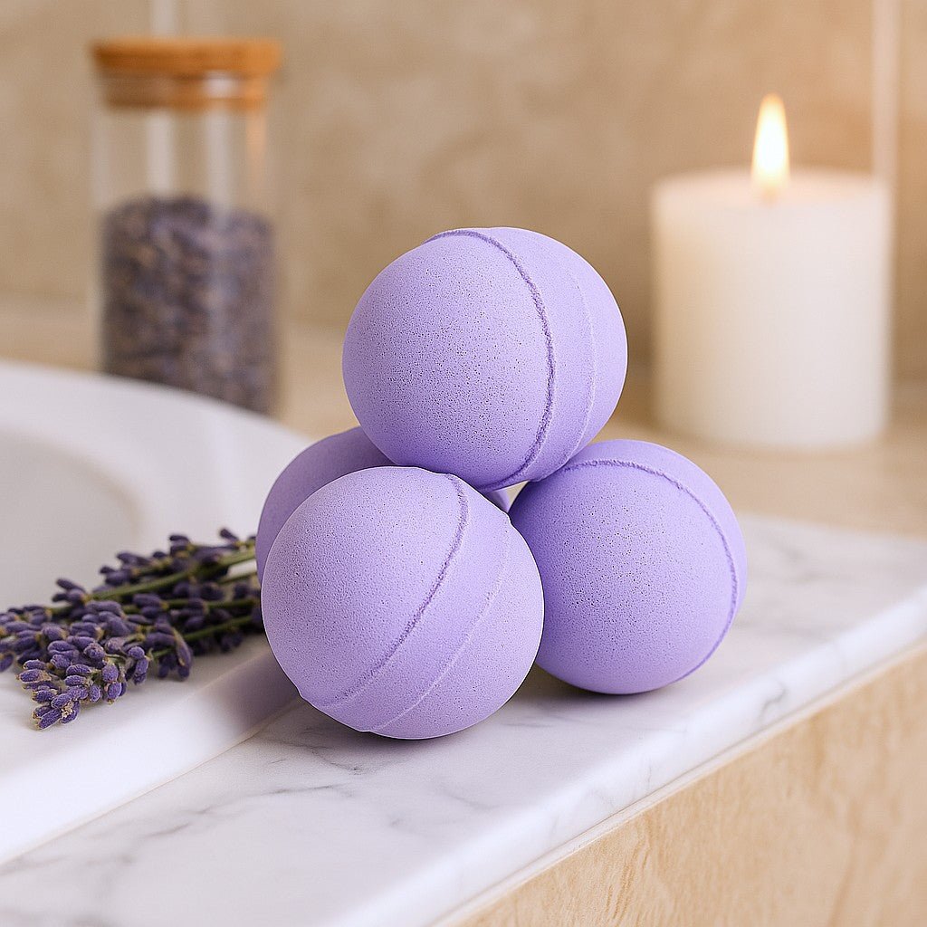 Bath Bomb Essential Oil Clary Sage and Juniper - SHAMTAM.COM