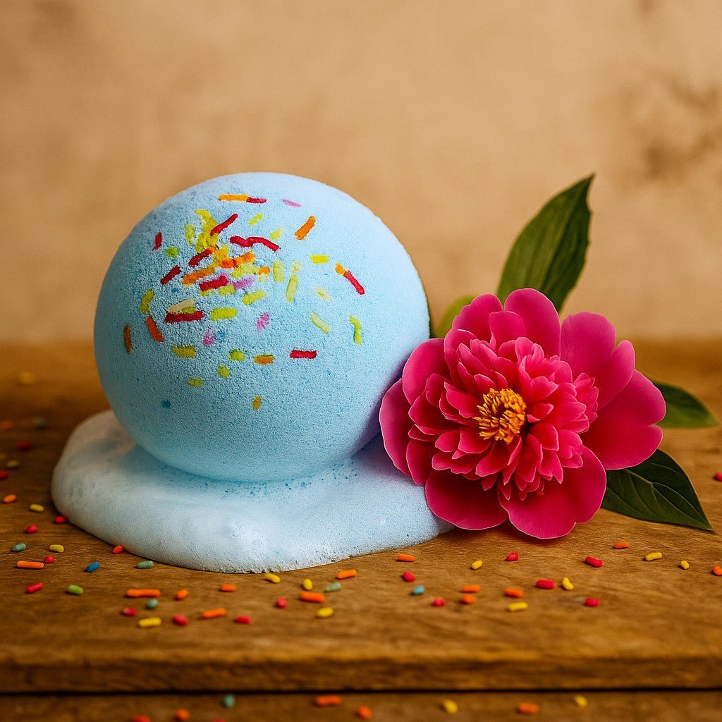 Bath Bomb Rainbow - Summer Peonies - SHAMTAM.COM