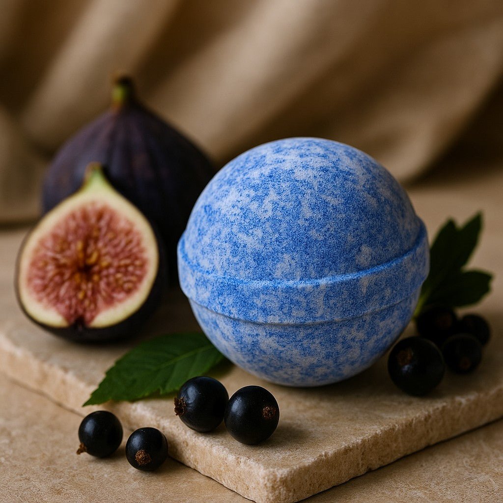 Bath Bomb With Shea Butter, Fig and Blackcurrant - SHAMTAM.COM