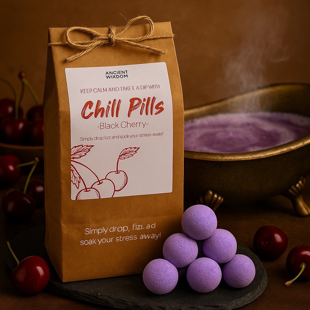 Bath Bombs Black Cherry 350g Gift Pack - SHAMTAM.COM