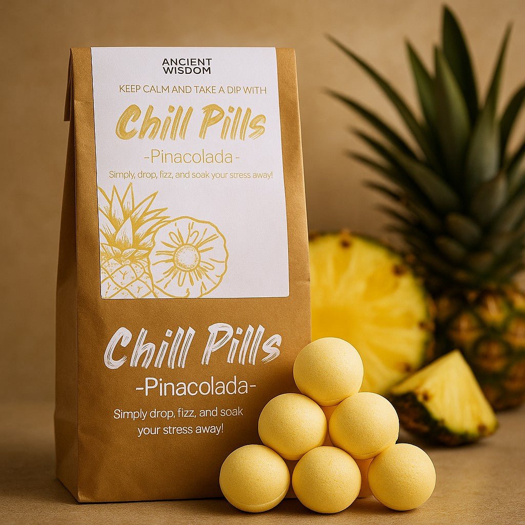 Bath Bombs Gift Set, Pina Colada 350g - SHAMTAM.COM