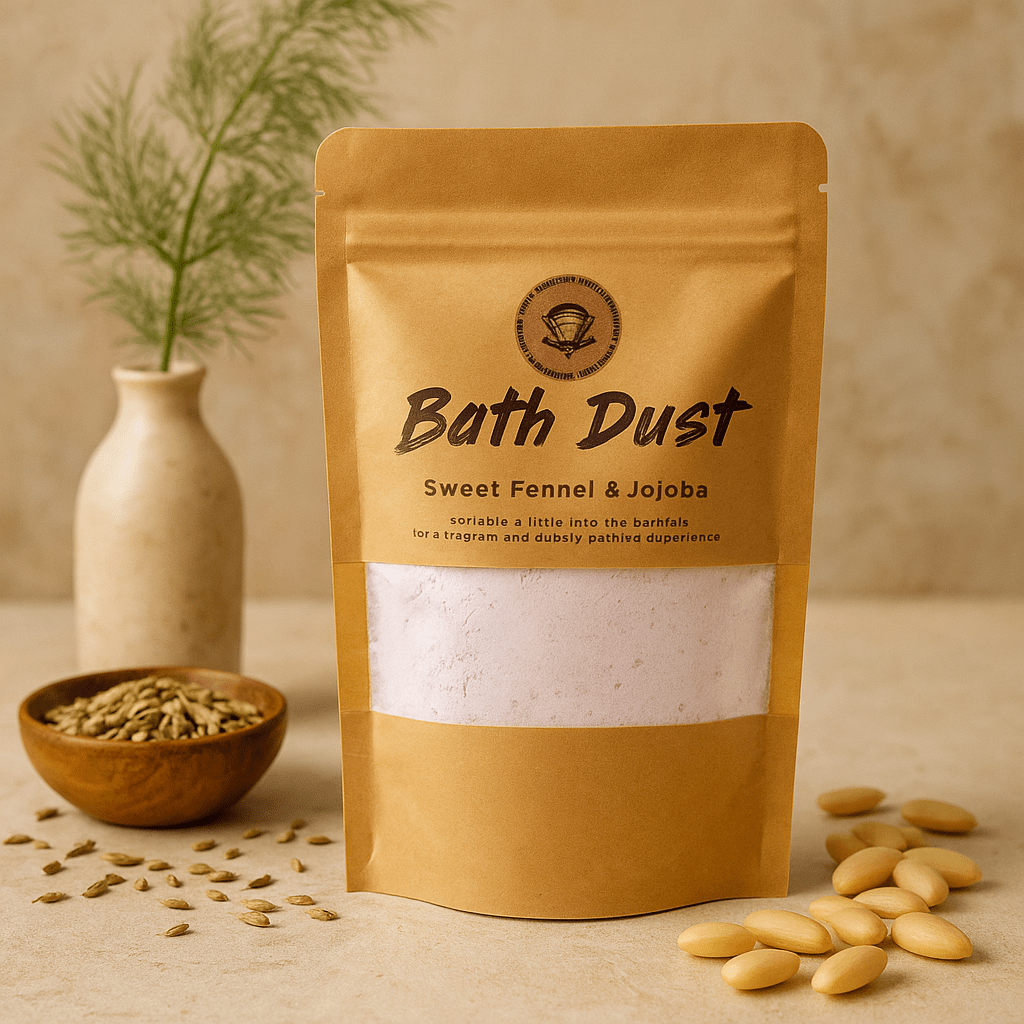 Bath Dust Sweet Fennel and Jojoba 190g - SHAMTAM.COM