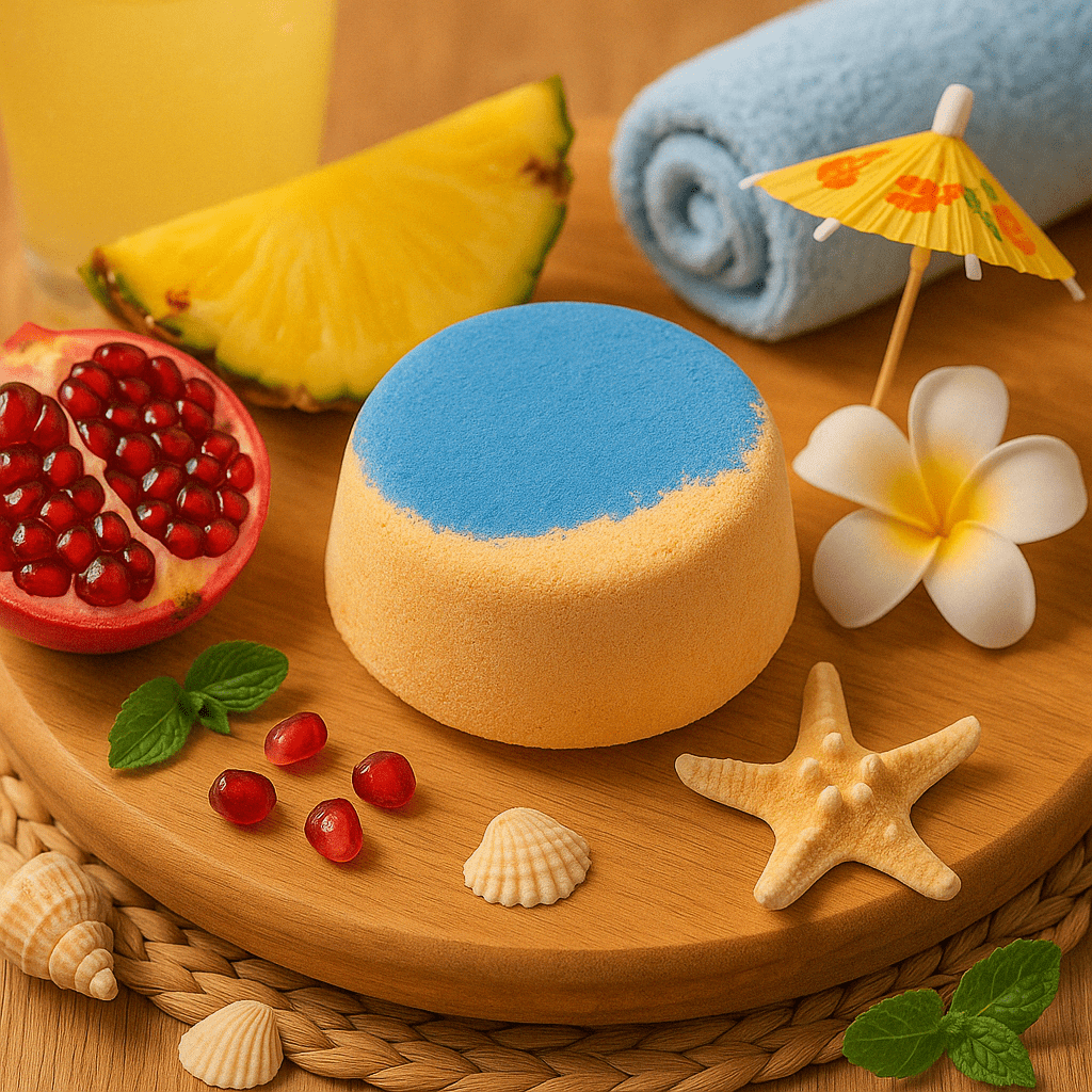 Bath Fizz - Pineapple & Pomegranate 200g - SHAMTAM.COM