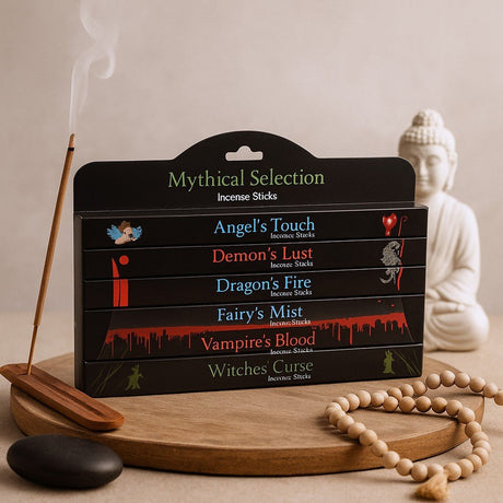 Black Incense Sticks Gift Set Stamford - SHAMTAM.COM