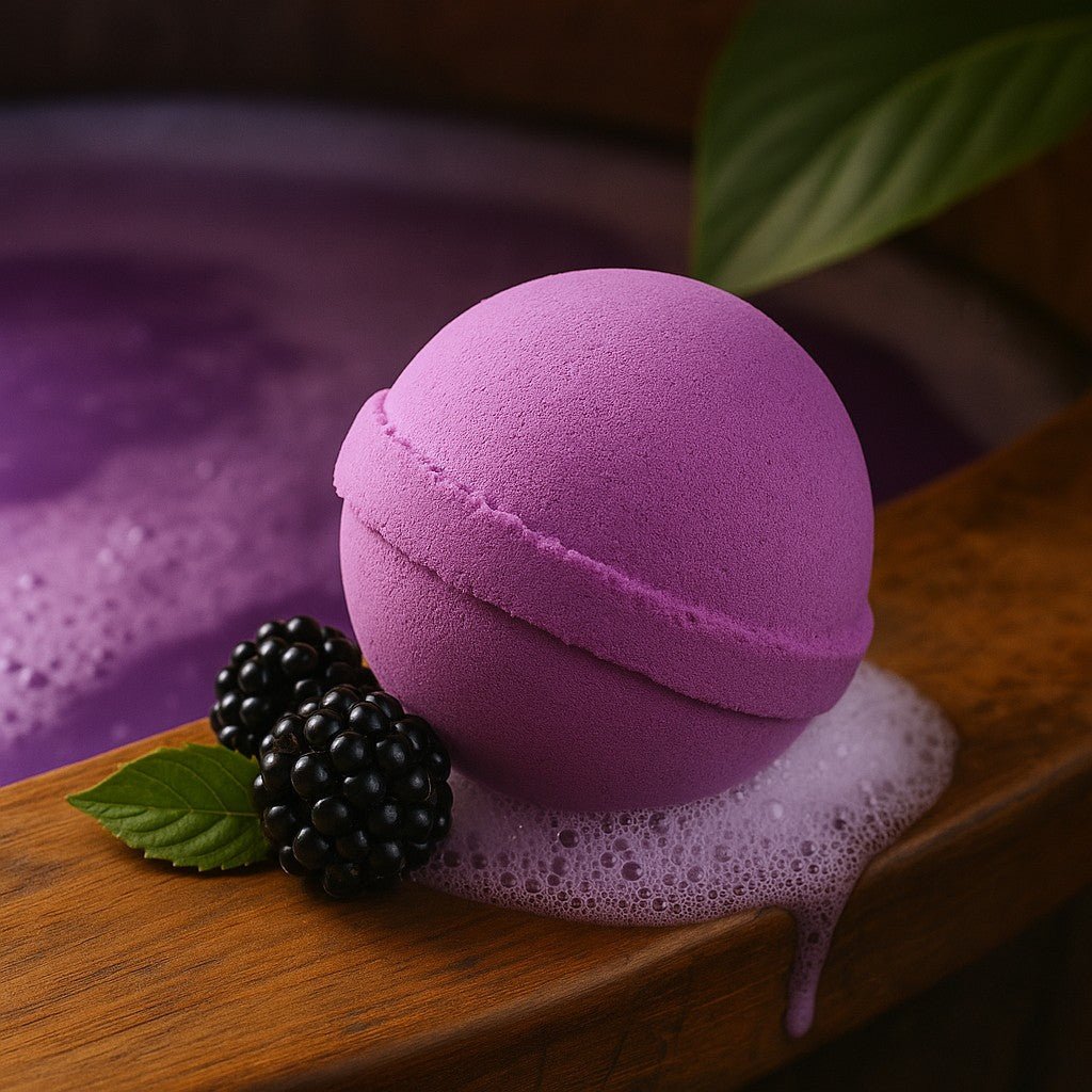 Blackberry Jumbo Bath Bomb 180g - SHAMTAM.COM