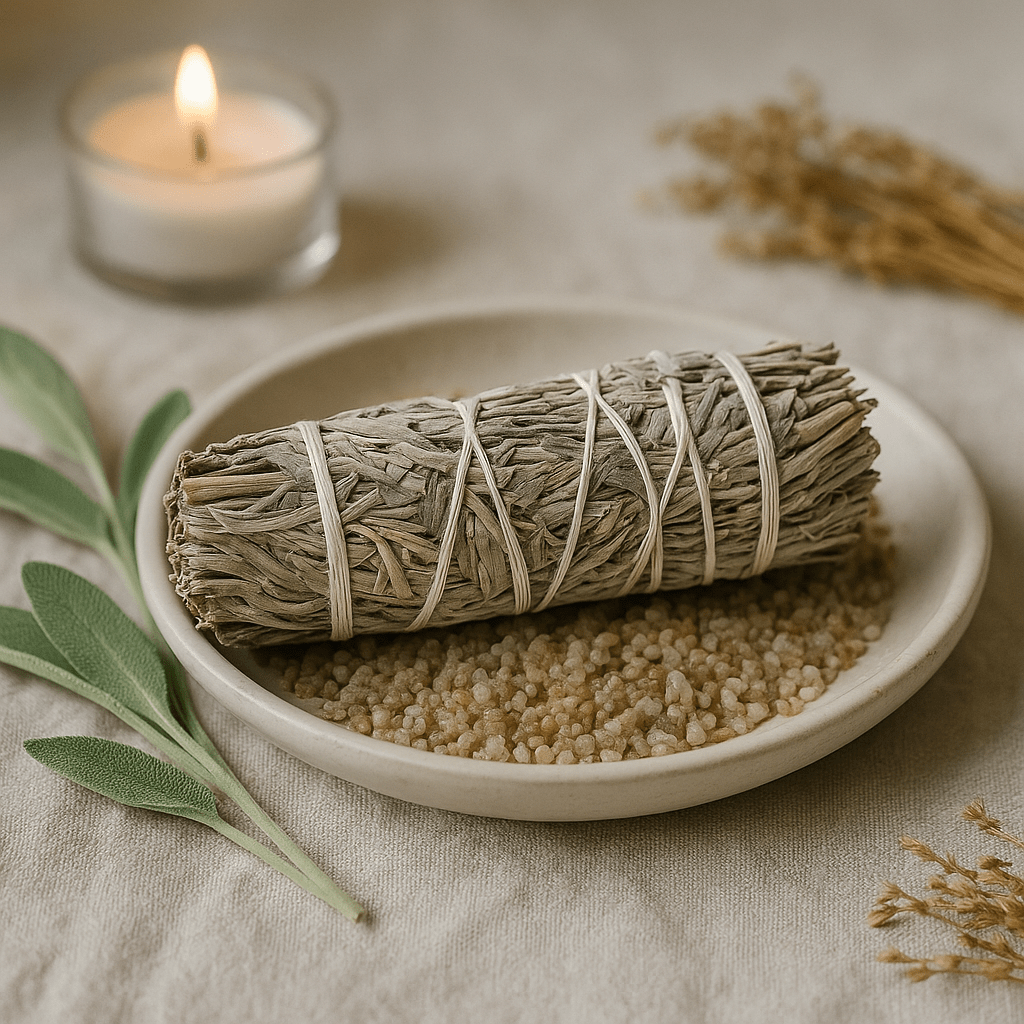 Blue Sage Smudge Stick 10 cm - SHAMTAM.COM