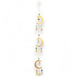 Moon Drop Brass Wind Chime with 10 Bells - Handcrafted Indian Decor for Serenity and Elegance - SHAMTAM.COM