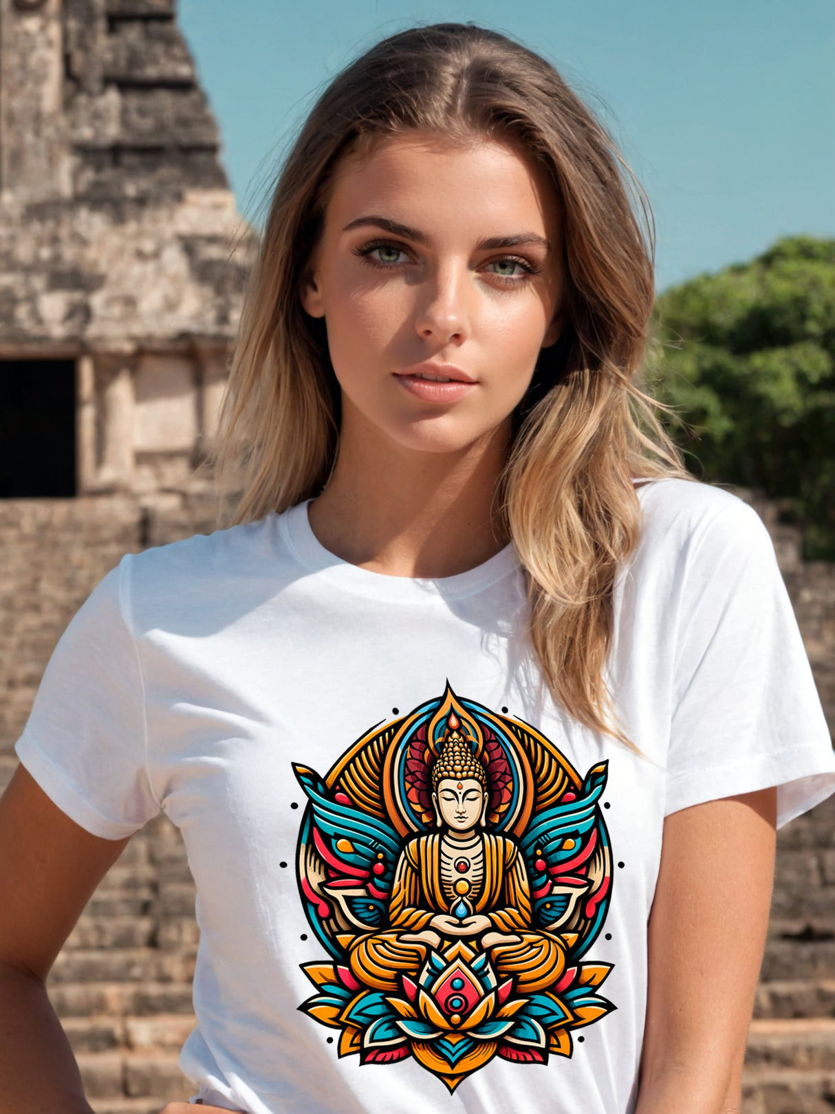 Buddha t-shirt Unisex - SHAMTAM.COM
