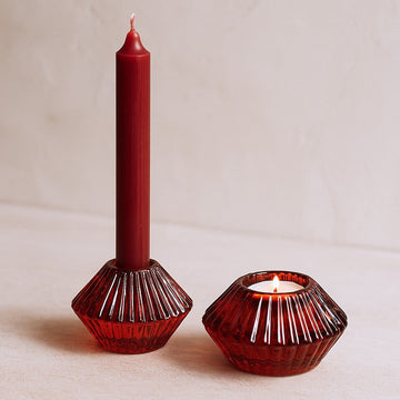 Candle And Tealight Holder 2 Pack Vampire Red - SHAMTAM.COM