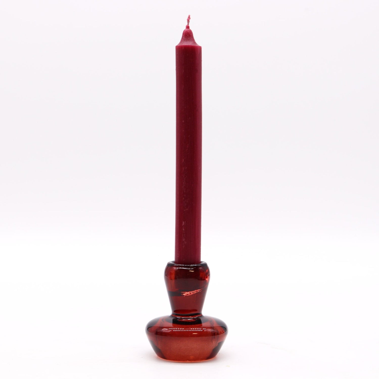 Mushroom Flip Dinner Candle / Tealight Holder - Vampire Red (2 pcs) - SHAMTAM.COM