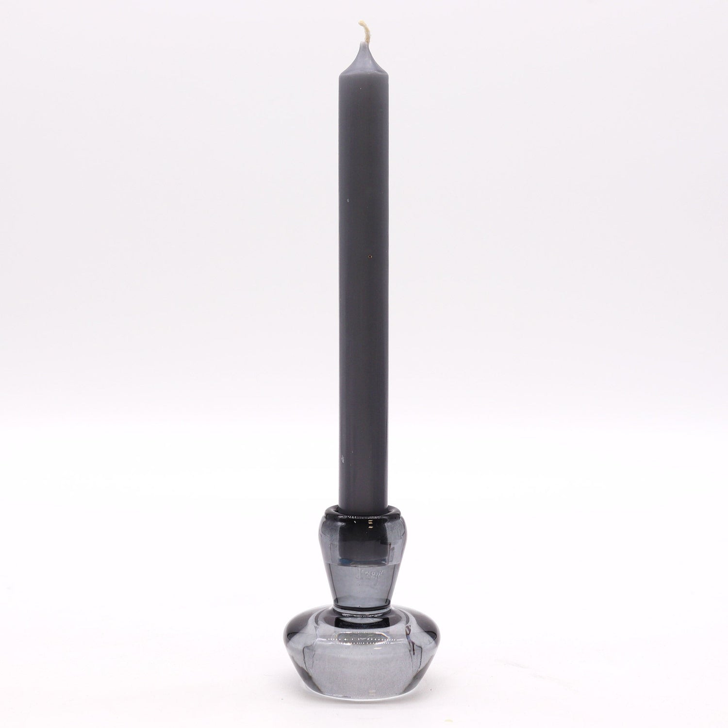 Mushroom Flip Dinner Candle / Tealight Holder - Midnight Grey (2 pcs) - SHAMTAM.COM
