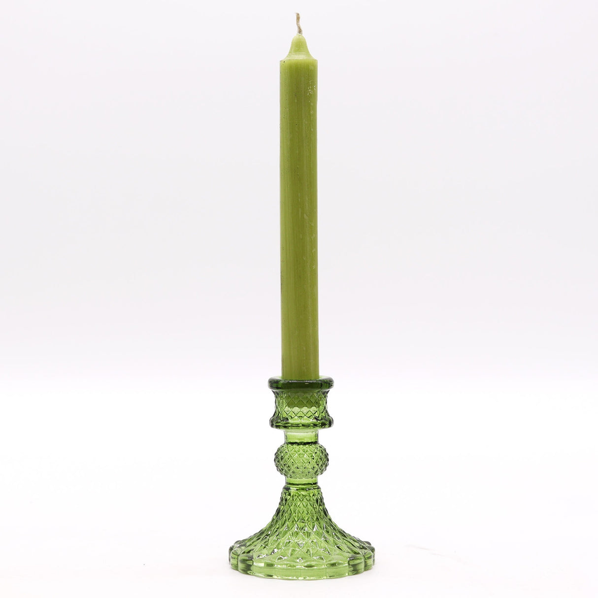 Vintage Dinner Candle Holder - Garden Jade (2 pcs) - SHAMTAM.COM