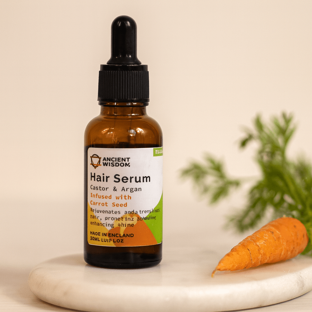 Carrot Seed Hair Serum Organic 30ml - SHAMTAM.COM