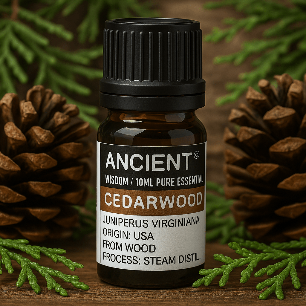 Cedarwood Virginian Essential Oil 10 ml - SHAMTAM.COM